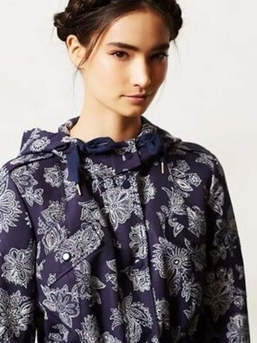 Anthropology Hei Hei Sketchbook Anorak Sz XS